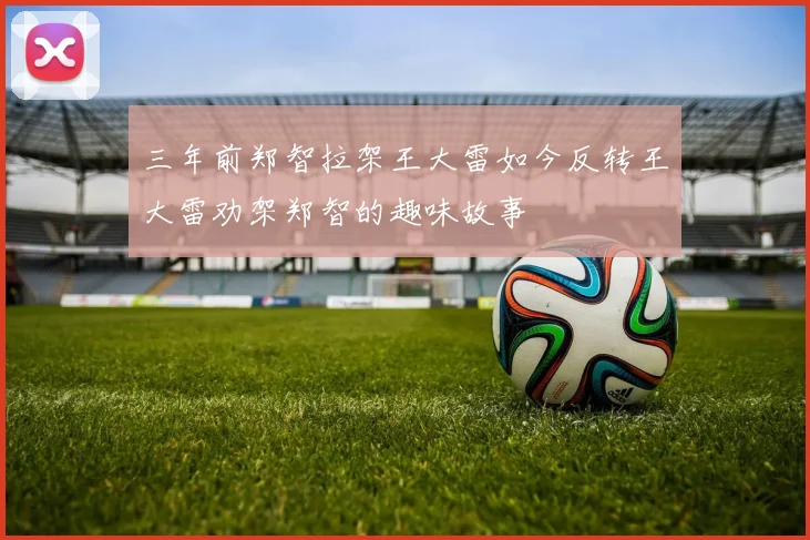 三年前郑智拉架王大雷如今反转王大雷劝架郑智的趣味故事